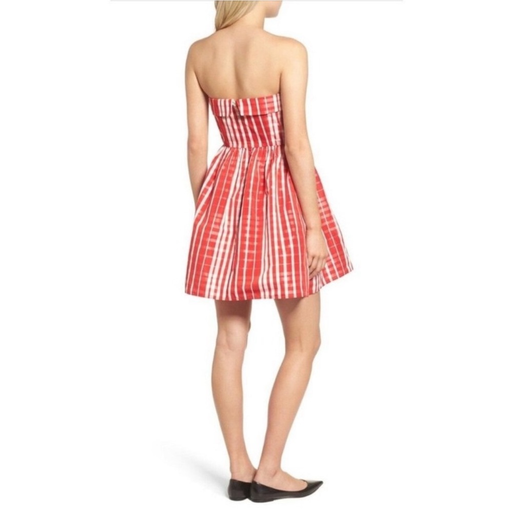 New VINEYARD VINES Multi Scale Gingham Strapless DRESS NWT - Picture 5 of 15